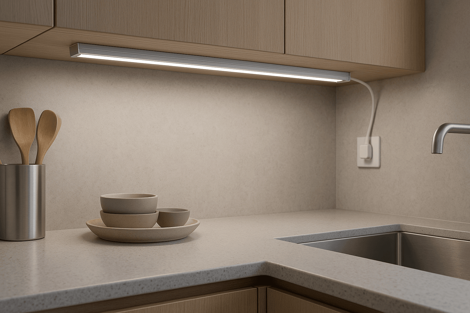 R&eacute;glette LED avec interrupteur